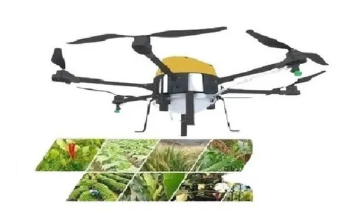Drone Agricola Ak-61 Eficiência Operações Pulverização 10lts