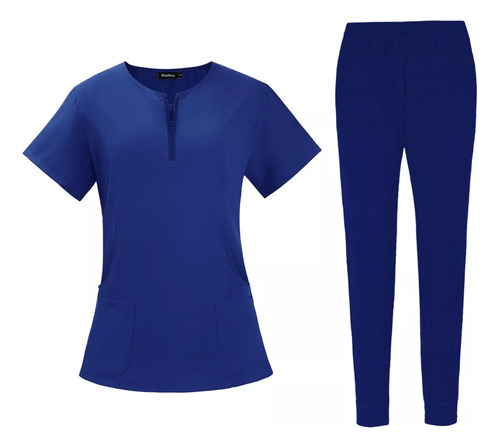 Xik Uniforme De Enfermería Para Mujer, Traje Para Centro De