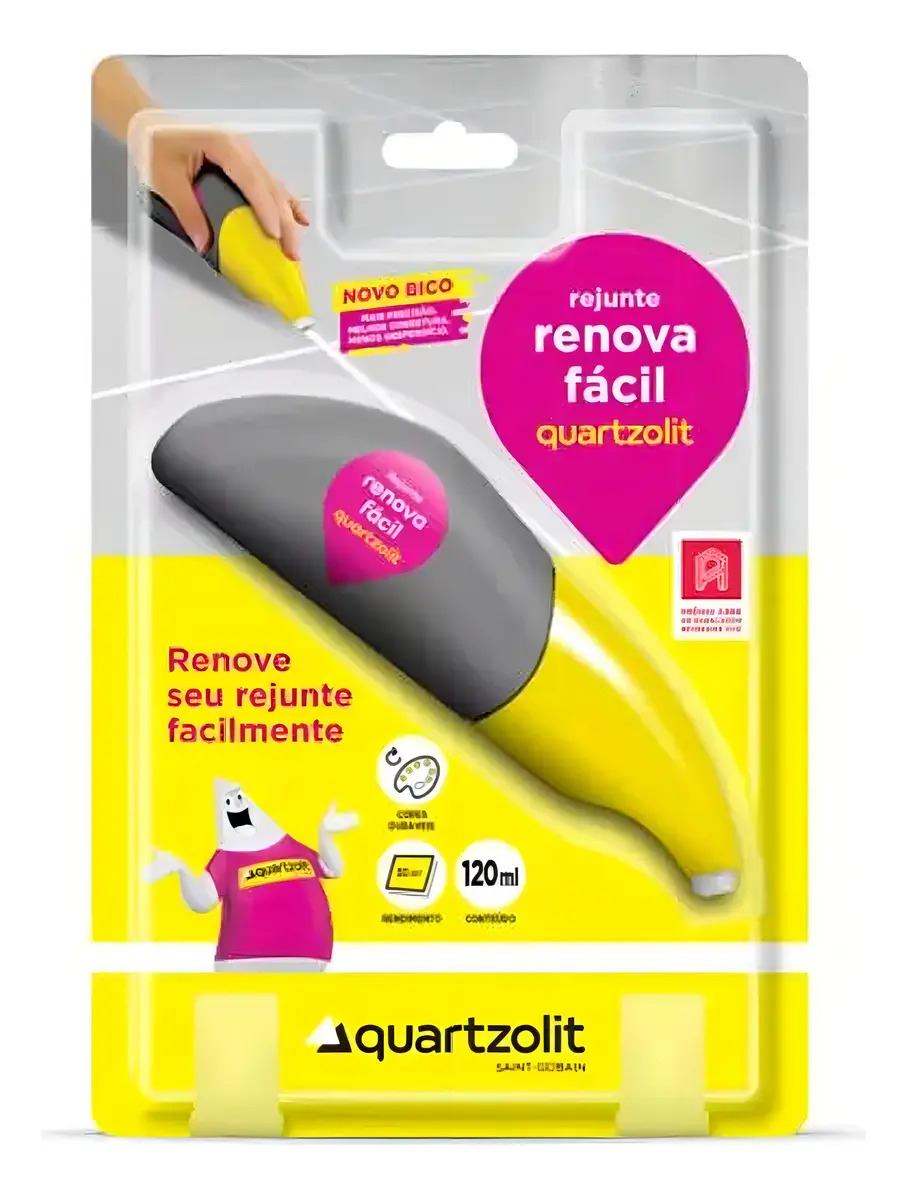 Rejunte Renova Facil Quartzolit Cor Bege