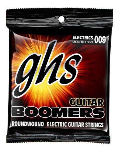 Encordado Para Guitarra Electrica Ghs Boomers Gbcl 09-46 Usa