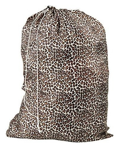 Bolsa De Lavandería De 30x40 Diseño De Leopardo Ajustable