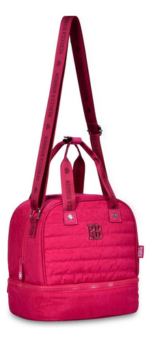 Lancheira Rebecca Bonbon Bolsa Térmica Meninas Rb Bulldog Cor Rosa-chiclete