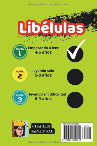 Charles Y La Jungla: Libro De Libelulas Para Ninos (spanish