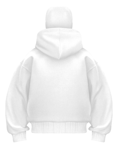 Sudadera Doble Capucha Unisex Felpa Abrigo Largo Ancho Otoño