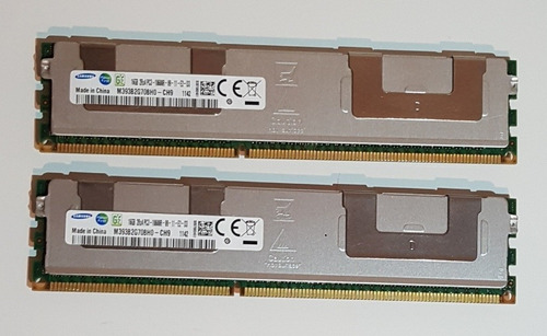 Imagem 1 de 3 de Memoria Samsung 1x 16gb Ddr3 Ecc 10600r Para Servidor
