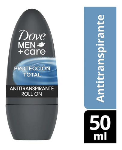 X3 Desodorante Dove Men Roll On 50ml Protección Total 72h