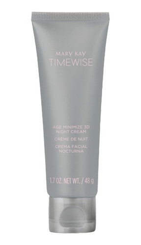 Crema Facial Nocturna Mary Kay Timewise Age Minimize 3d Seca
