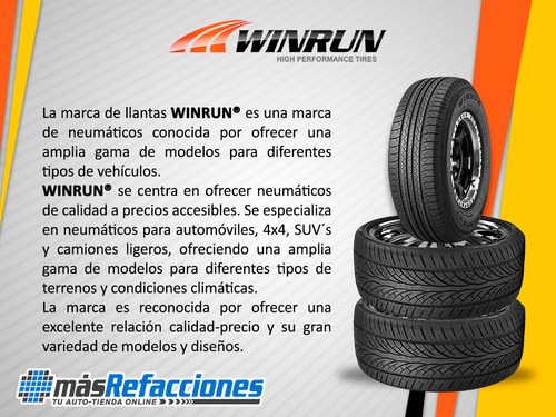 Llanta 275 50 Zr21 113w Xl Winrun R330 Uhp