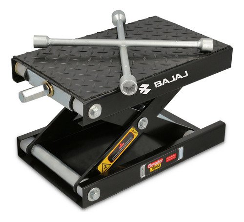 Gato Tijera Brokko Caballete Elevador Moto Bajaj + Llave