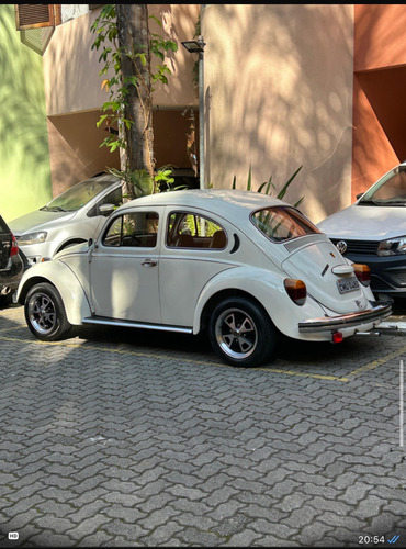 Fusca 1600 Placa De Coleção, Escapamento De Inox