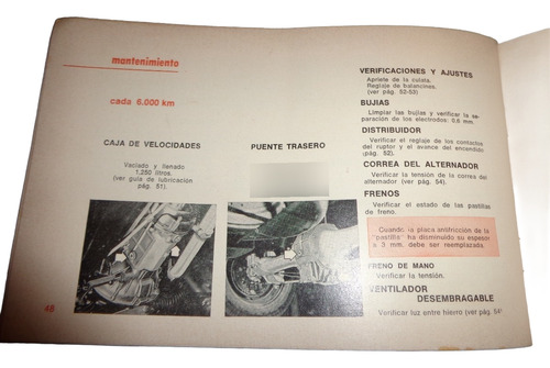 Peugeot 504 1970 Manual Original (Usado)