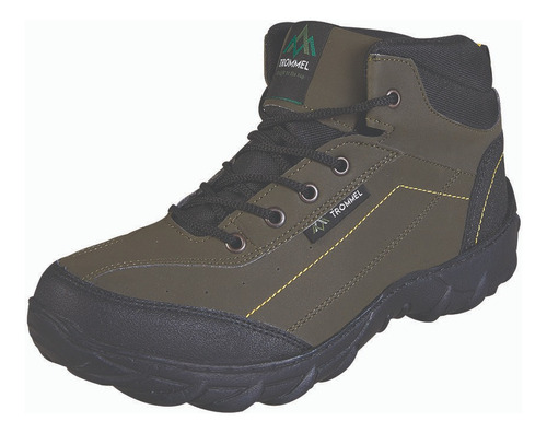 Bota Adventure Para Hombre Castalia 437-08 Verde Musgo