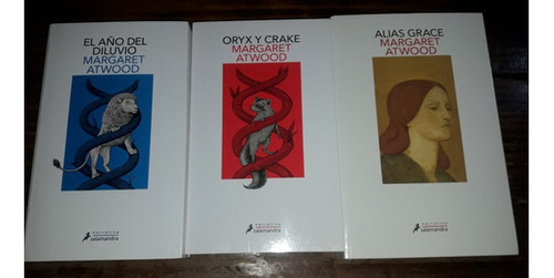 Lote 3 Libros El Año Del Diluvio ++  Margaret Atwood Usad 