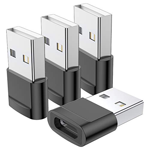 Usb C Mujer A Adaptador Masculino Usb (4-pack),type C 1vvps