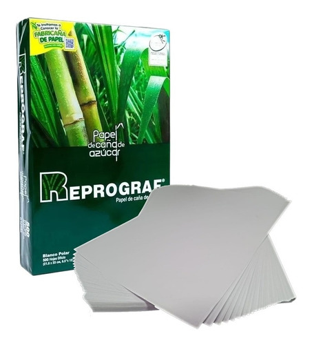 Resma Papel Hoja Carta X500 Blanco/ecológico Reprograf 75 Gr