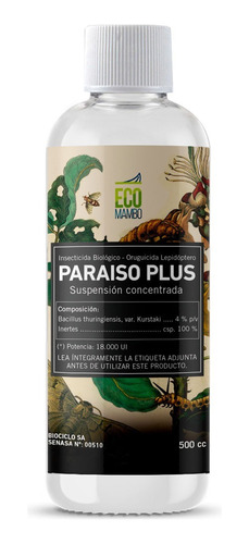Paraiso Plus X 500cc - Ecomambo C/tarjeta