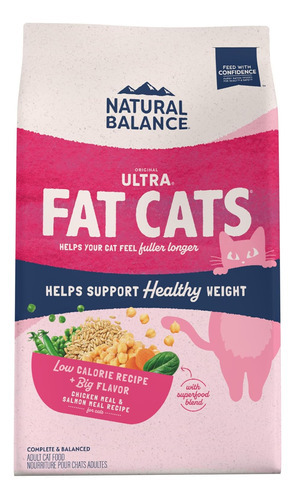 Natural Balance Fat Cats Alimento Seco Para Gatos Adultos Co