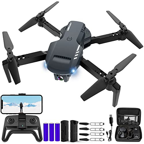 Mini Dron Cámara - 1080p Hd Fpv Dron Plegable Estuche ...