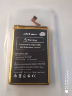 Bateria Ulefone Armor 3t 3w Original 10.000mah