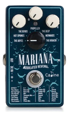 Caline Mariana Mudulated 7 Reverbs / Cp-504 - Stock En Chile