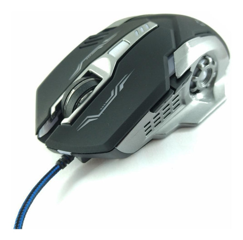 Juego de 10 ratones Fio de 1,40 m, USB, LED RGB, 6000 Dpi, Lotus Lt-t6
