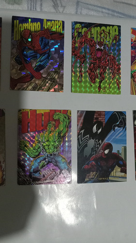 Pepsi Cards Marvel Prismas 10 Tarjetas Diferentes (Usado)