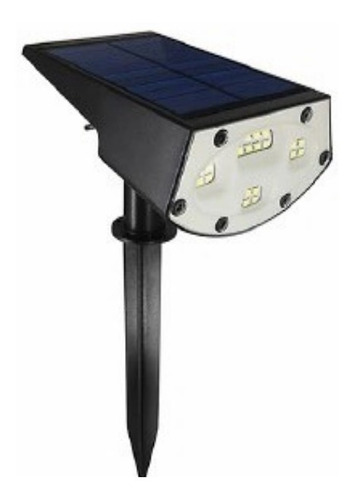 Lampara Solar Para Jardin De 15w 29,5cm-14,2cm Mayor Detal