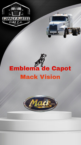 Emblema Capot Mack Vision