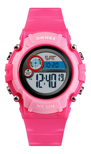 Skmei - Reloj 1477rs Digital Para Niña