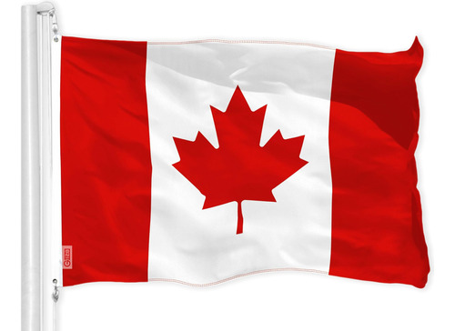 G128 Canada Bandera Canadiense | 2x3 Pies | Poliéster 150d I