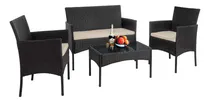 Comprar Juego De Muebles De Jardín Para Exterior, 4 Piezas