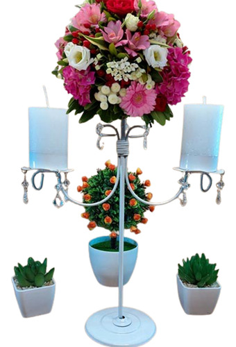 10 - Porta Vela , Candelabros - Eventos - Decoracion