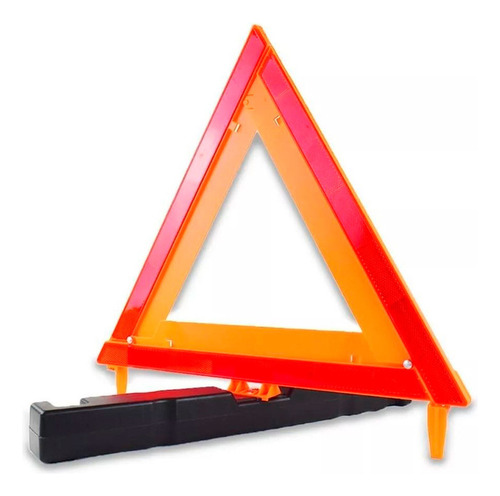 Triangulos De Seguridad Con Reflejante 43*43cm