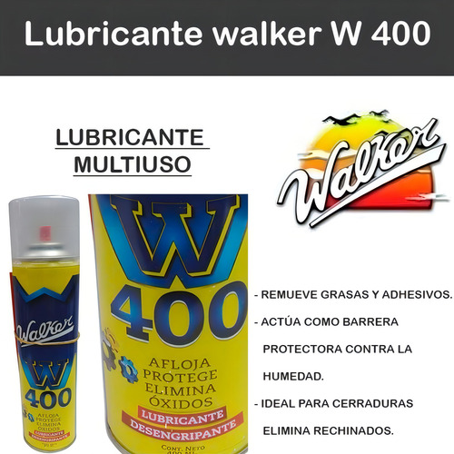 Lubricante Walker W 400 Aerosol 440cc (cod 3891)