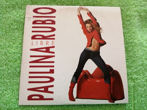 Eam Cd Maxi Single Paulina Rubio Libre 2002 Promo Universal