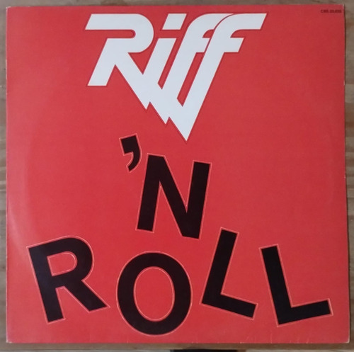 Riff Riff 'n Roll Vinilo Lp Argentina 1987 En Vivo Pappo