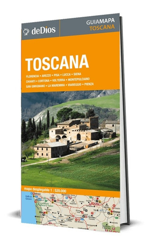 Guía Mapa De Toscana. De Dios Guías De Viaje.