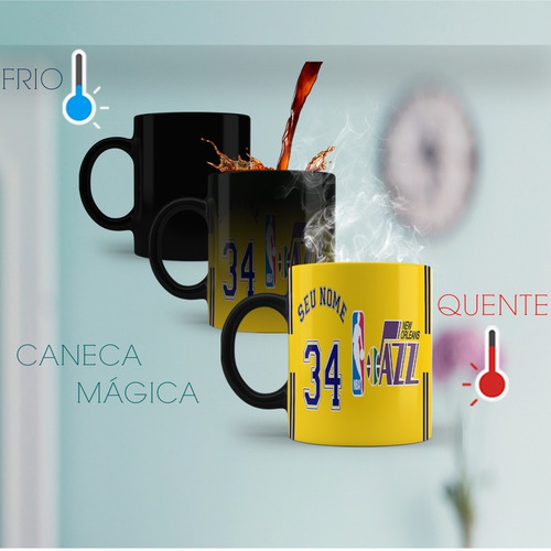 Mockup Automático De Caneca Mágica Modelo 03