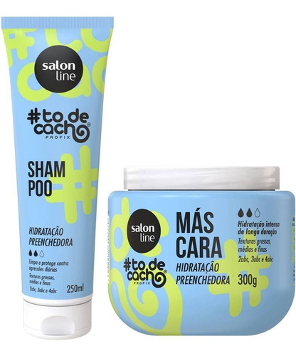 Kit Hidratacao Preenchedora Shampoo 250ml + Mascara 300ml