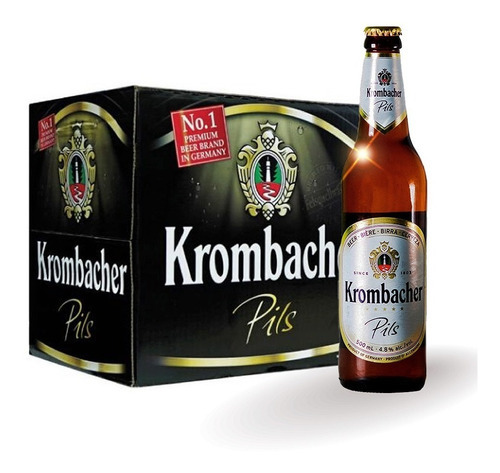 Caja Cerveza Krombacher Pils 500ml