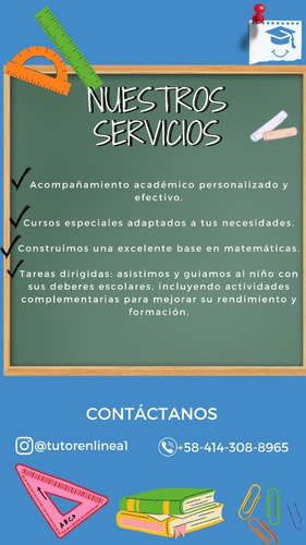 Imagen 4 de 4 de Tutorías, Refuerzo De Contenido Escolar Y Tareas Dirigidas