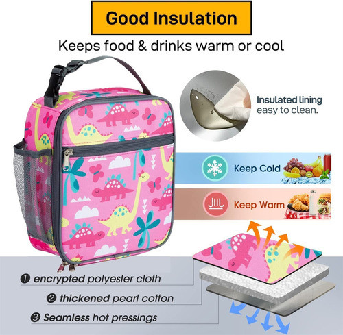 Loncheras Para Niños Reutilizables Aisladas Loncheras