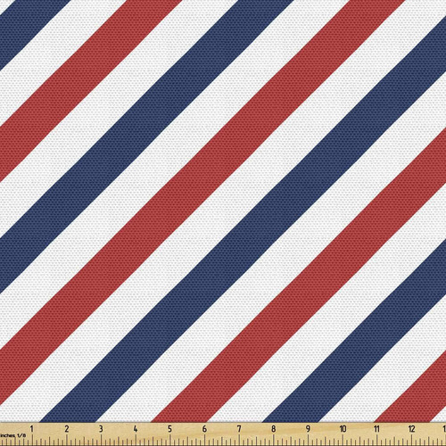 Harbour Stripe Fabric By The Yard, Vintage Barber Pole ...