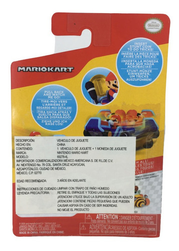 Jakks Pacific Mariokart Coin Racers Mario Bros