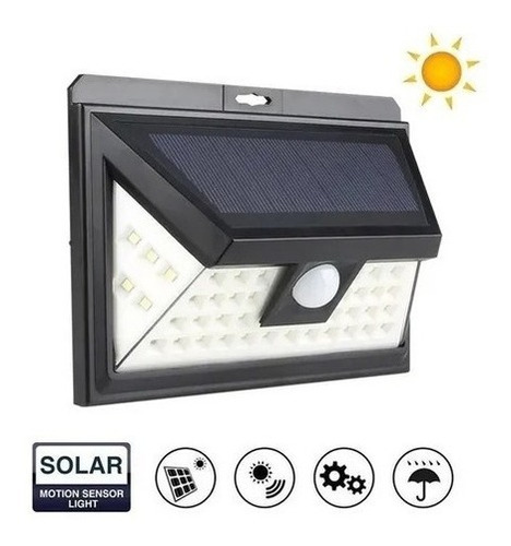 Lampara De Emergencia Led Con Panel Solar 2w Ip44 Lumistar