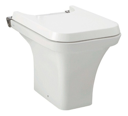 Bidet Sanitario Loza Blanca Ferrum Milena Con Tapa *