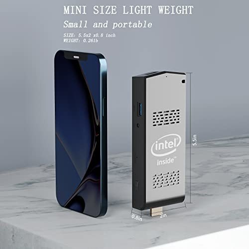 Mini Pc Stick Windows 11 Pro, Intel Compute Stick Con Celero