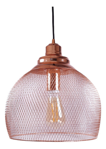 Colgante Vintage Ronda Straiton E27 Led Decorativo Cobre 