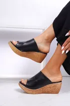 Comprar Sandalias Mujer Zapatos Plataformas Zuecos Picados Livianos