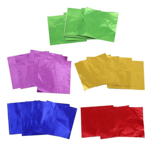 A Envoltorios De Chocolate De Papel De Aluminio Surtidos